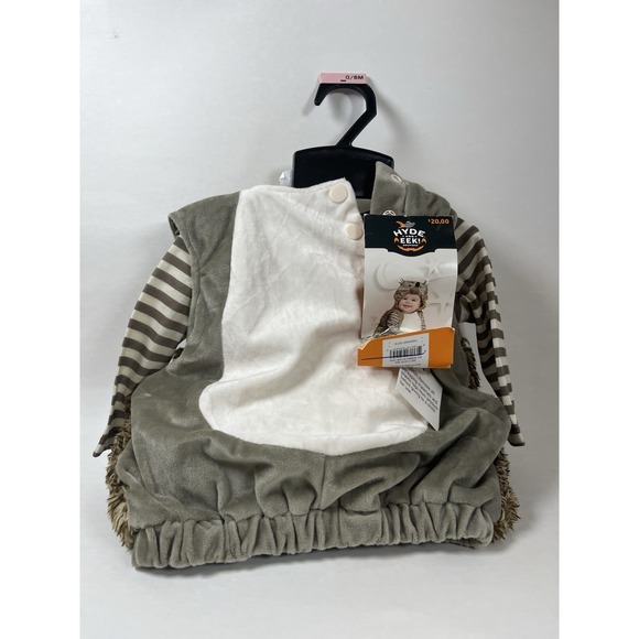 Hyde & Eek! Boutique Infant Hedgehog Halloween Costume 0–6 Months - Picture 3 of 7